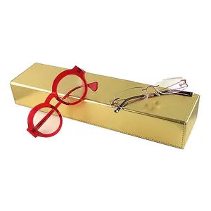 Wholesale Custom Multi Gold Eyewear Spectacle Eyeglass Box Optical Frame Sunglasses Display Case