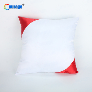 Federa per Cuscino Personalizzabile con <span class=keywords><strong>Design</strong></span> su Misura, Bianca, in Raso per Stampa a Sublimazione - Product Image 5