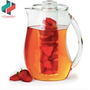 ZNK00016 2.9 Quart Pha Lê Rõ Ràng Acrylic Trái Cây Tự Nhiên Truyền Hương Vị Nước <span class=keywords><strong>Pitcher</strong></span> Với Nắp Và Vòi - Product Image 5
