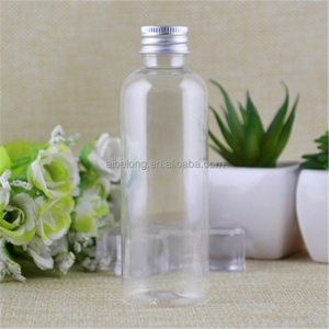 Chai Nhựa PET Hình Tròn Màu Trắng Trong Suốt Màu Xanh Hổ Phách 100Ml Với Nắp Vặn Bằng Nhôm - Product Image 6