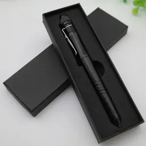 New design self defense tactical pen with fire starter and led flashlight and glass breaker
