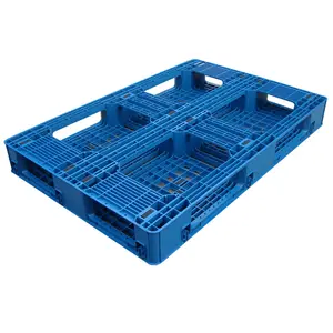 For sale plastic euro pallet price for warehouse cheap 4 way used plastic pp729 solid vented single and double