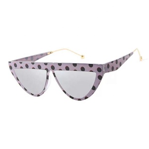 2021 Super <span class=keywords><strong>Star</strong></span> vendite calde promozionali occhiali da sole mezza montatura moda occhiali da sole - Product Image 3