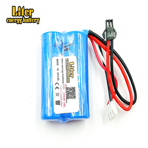 7.4 V 1300 mAh 18500 15c Lipo pil UDI 001 UDI001 HQ HuanQi 960 2.4G uzaktan kumanda tekne sürat 3.7 v RC LIPO batte - Product Image 3
