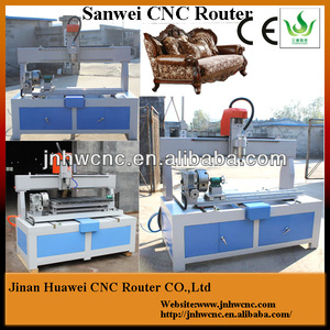 Fresatrice CNC Sanwei a Mandrino Singolo 2.2KW Raffreddata ad Acqua con Controllo NC Studio, Alta Precisione 0.03mm per Intaglio del <span class=keywords><strong>Legno</strong></span>, Gambe di Divani e Tavoli - Product Image 2