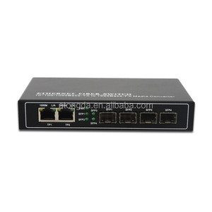 ATONGDA gigabit switch in <span class=keywords><strong>fibra</strong></span> ottica 1000Mbps 2 rj45 porte ethernet PER 4 sfp OTTICA prese - Product Image 2