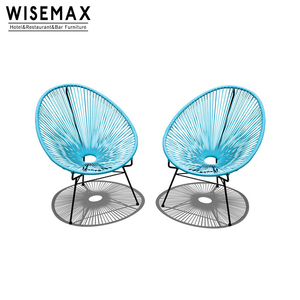 WISEMAX FURNITURE Mobilier d'extérieur populaire en rotin PE, fauteuil œuf <span class=keywords><strong>Acapulco</strong></span>, fauteuil inclinable de loisirs, fauteuil à bascule d'extérieur - Product Image 1