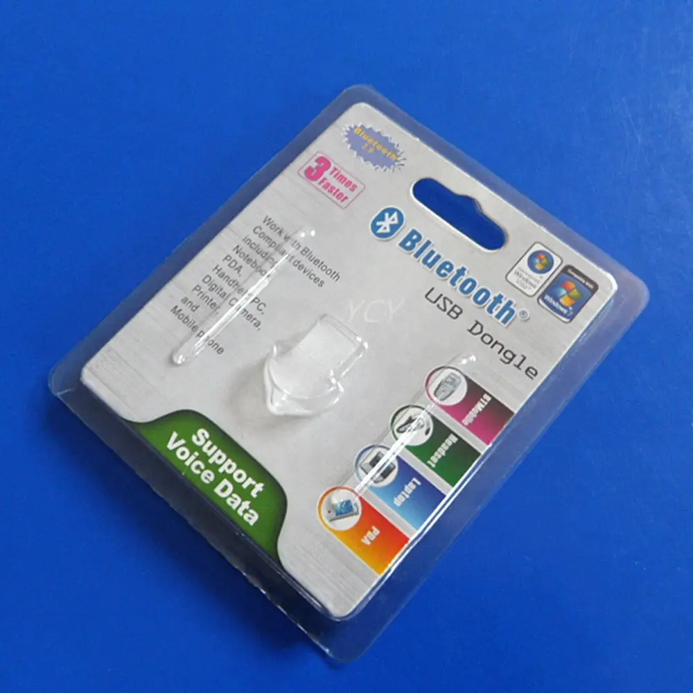 Elektronische klare PVC-Kunststoff-USB-Clamshell-Blister verpackung
