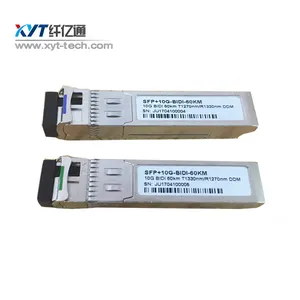Telecommunication Product T1270/R1330nm Single Fiber 10km 20km SFP+ Optic Transceiver 10G LR SFP Module