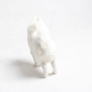 Toptan yenilik hediyeler hayvanlar minyatür Pet yavru oyuncak bebekler simülasyon Mini köpek modeli figürinler peluş Unisex gerçek köpek Kt-cc313 - Product Image 4