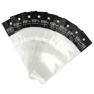 Túi đóng gói <span class=keywords><strong>BOPP</strong></span> cỡ lớn tùy chỉnh, túi nhựa trong suốt dùng cho nối tóc, túi đóng gói OPP - Product Image 5