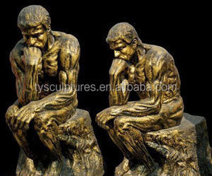 <span class=keywords><strong>Estatua</strong></span> famosa de tamaño real para decoración, <span class=keywords><strong>estatua</strong></span> desnuda de bronce, escultura de <span class=keywords><strong>hombre</strong></span> <span class=keywords><strong>pensante</strong></span> para Decoración - Product Image 2