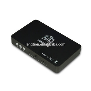 2d a 3d convertidor para dlp porjector& del obturador gafas 3d xbox pc blueray hdd 1080p hd proyector home cinema - Product Image 1