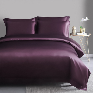 Ensemble de literie en soie luxueuse Taihu Snow, draps en soie luxueux - Product Image 6