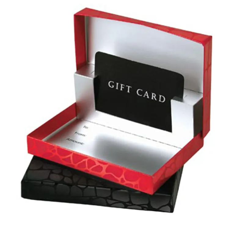 Выдвижная бумажная упаковка, индивидуальная печать, Подарочная коробка для карт, чёрная, в форме книги, жесткий картон, магнитная коробка для кредитных карт vip