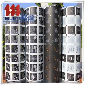 In đầy màu sắc embossed nhôm lá laminate giấy cho món quà trang trí tông aluminium foil