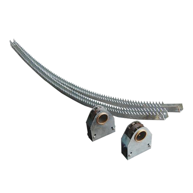 Greenhouse Rack and Pinion Curved Inside Continuous Ventilation Rack