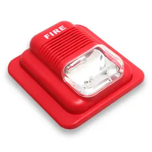 OEM Alarm Siren Sound And Light Alarm Fire Alarm Strobe Siren Xenon Lamp 3 Tones