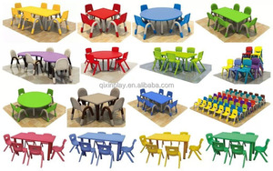 Muebles escolares usados para niños, muebles escolares de plástico para guardería, 24 años de <span class=keywords><strong>historia</strong></span> - Product Image 3