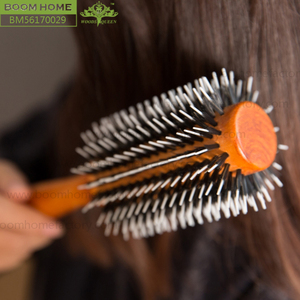 <span class=keywords><strong>Brosse</strong></span> à <span class=keywords><strong>cheveux</strong></span> ronde en bois à <span class=keywords><strong>poils</strong></span> doux, sans chaleur, pour boucler les <span class=keywords><strong>cheveux</strong></span>, <span class=keywords><strong>brosse</strong></span> à <span class=keywords><strong>cheveux</strong></span> en <span class=keywords><strong>soie</strong></span> pour salon <span class=keywords><strong>de</strong></span> beauté, également utilisable à domicile - Product Image 3
