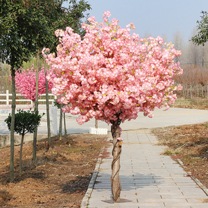 Piante e Alberi <span class=keywords><strong>Artificiali</strong></span> di Alta Qualità all'Ingrosso Centrotavola Albero di Fiori di Ciliegio - Product Image 5