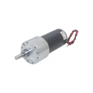 Low Speed Motor DC12V Speed 9 to 1170RPM Cylinder Shape Geared Motor Permanent Magnet 12v 100rpm 37mm dc motor