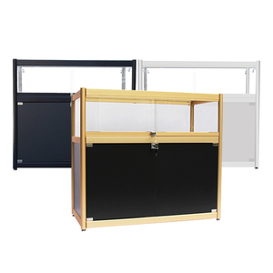 医療用キャビネット医療用ディスプレイラック薬局店カウンターデザインLED照明付き - Product Image 6