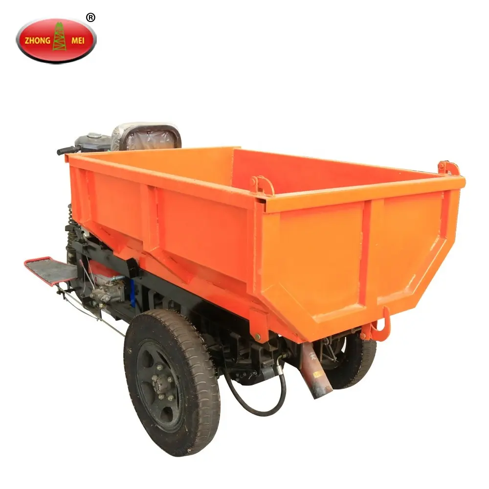 Tricycle électrique pour faible consommation d'énergie, Mini-Tricycle hydraulique, camion à benne