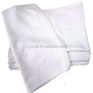 Cotton White Terry Cloth Restaurant Bar Mops Towels