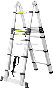 New Multi Purpose Aluminium Folding Telescopic <strong>a</strong> <strong>Frame</strong> Shape Extendable <strong>Ladder</strong> - Product Image 2