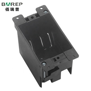 Old Work GFCI Switch/outlet Box ABS Plastic Universal Electric Project Enclosure Black
