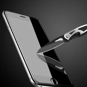 Miglior elogio antigraffio 9 h temperato dello schermo di vetro per iphone 8, per apple per iphone 8 screen protector