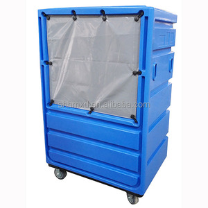प्लास्टिक कपड़े धोने ट्राली - Product Image 4