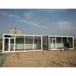 中国价格便宜建筑可拆卸模块化简单生活集装箱住宅房屋储物集装箱厨房移动