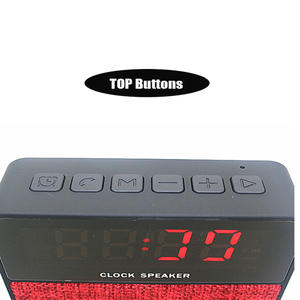 Shenzhen fabricante 4,<span class=keywords><strong>2</strong></span> tela Led despertador Radio FM Altavoz Bluetooth con puerto USB - Product Image 3