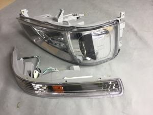 Giappone Wagon Hiace van 1997 1998 1999 cattura E846 <span class=keywords><strong>di</strong></span> cristallo <span class=keywords><strong>testa</strong></span> della lampada del <span class=keywords><strong>faro</strong></span> con luce <span class=keywords><strong>di</strong></span> segnale - Product Image 4