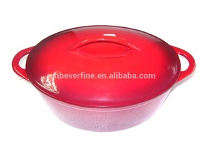 <span class=keywords><strong>faitout</strong></span> poêle en fonte ovale - Product Image 1