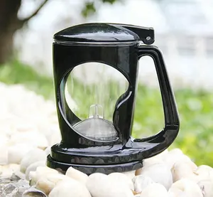 400ミリリットルBlack Color Easy TEAVANA Brewing Infuser Perfect Plastic Tea Maker