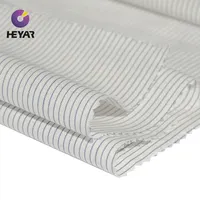Rayas de hilo teñido tela de algodón de lino con precio barato