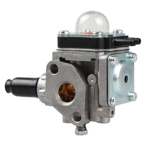 Carburador Carb para Kawasaki TH43 TH48 String Trimmer Cortador de Escova da Gasolina/Gás JINGYI 2-tempos de Alumínio Borracha CN;FUJ Prata Ce