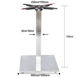 Fantian-mesa de comedor cuadrada HPL, comedor de cafetería de nuevo diseño en China, en venta - Product Image 4