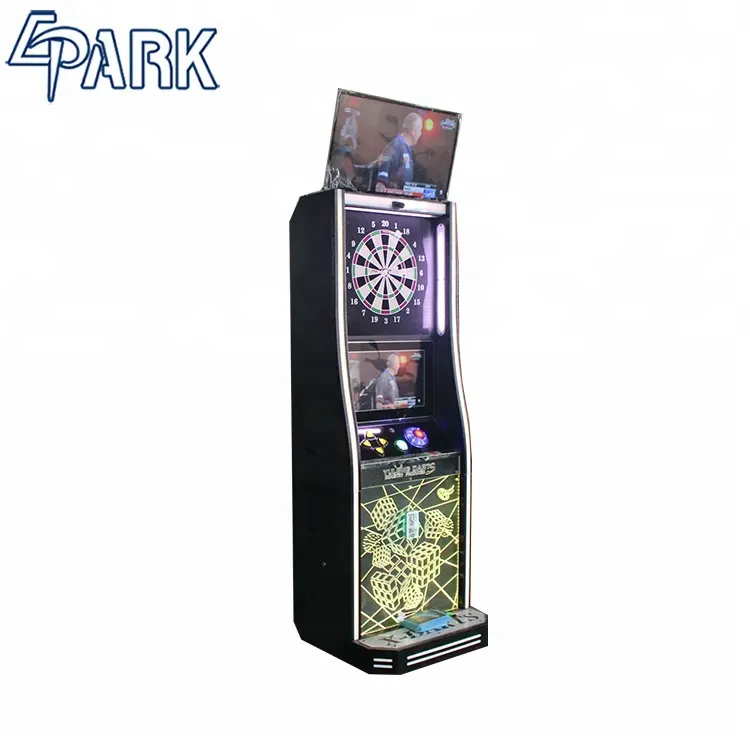 2019 Hot luxury design electric dartboard bar game machine Coin Operated electronic dart machine for bar