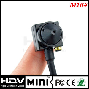 CMOS Ex-View Mini Persegi 16*16Mm HD, Kamera Audio Lensa Lubang Jarum/Botton/Sekrup 3.7Mm 16X16Mm Mikrofon Webcam Analog AHD - Product Image 4