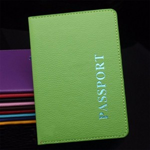 Nuevo patrón de cuero de la PU cubierta del pasaporte en la aventura de las mujeres documento de viaje entradas titular mujer chicas pasaporte caso - Product Image 2