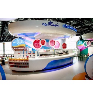 LUX-Mostrador de tienda personalizado, escaparate de exhibición de panadería Popular, 2019 - Product Image 4