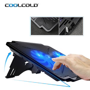 Support de refroidissement pour tablette <span class=keywords><strong>PC</strong></span>, ordinateur <span class=keywords><strong>portable</strong></span>, <span class=keywords><strong>plaque</strong></span> de refroidissement avec lumière LED, support de refroidissement pour ordinateur <span class=keywords><strong>portable</strong></span> de 17 pouces - Product Image 3