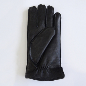<span class=keywords><strong>Gants</strong></span> en cuir de daim véritable pour hommes et femmes, doublés de fourrure de laine épaisse, imperméables et chauds pour l'<span class=keywords><strong>hiver</strong></span>, support OEM - Product Image 4