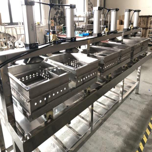 Machine <span class=keywords><strong>à</strong></span> presser industrielle automatique pour la fabrication de lait de soja <span class=keywords><strong>à</strong></span> pression de 6 boîtes - Product Image 5