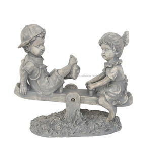 도매 춤 소년과 소녀 동상 수지 미니어처 요정 인형 - Product Image 3