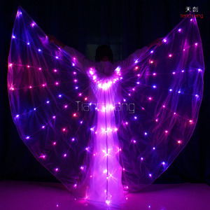 LED Moving Ali Degli Angeli, <span class=keywords><strong>Blu</strong></span> Ali di Farfalla per I Ballerini e Artisti - Product Image 5